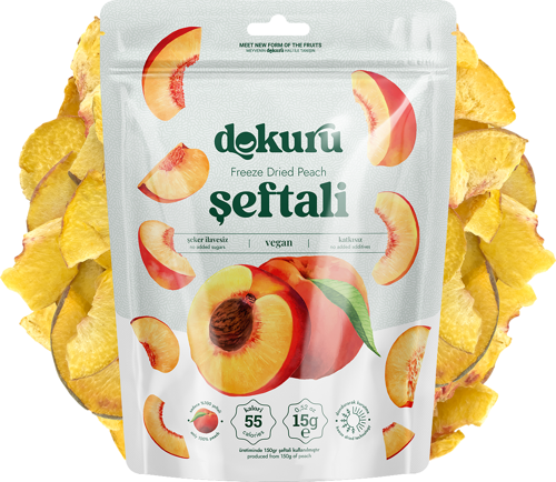 Freeze Dried Şeftali 20 gr
