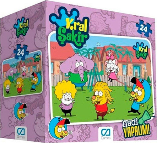 Kral Şakir Yer Puzzle - Mavi Su Dünyası