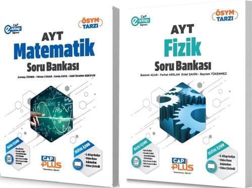 Çap Yayınları AYT Matematik ve Fizik Soru Bankası Seti 2 Kitap