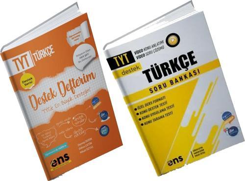 ENS Yayıncılık TYT Türkçe Destek Defterim ve Soru Bankası Seti 2 Kitap