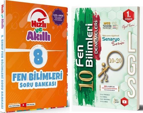 Tammat Yayıncılık 8. Sınıf Fen Bilimleri Soru Bankası ve Tanım Özel Baskı 10 Deneme Seti 2 Kitap