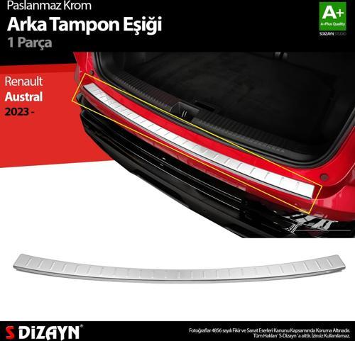 Renault Austral Krom Arka Tampon Eşiği 2023 Üzeri A+ Kalite
