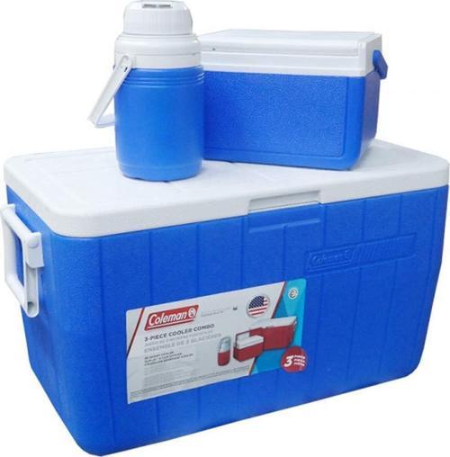 3-Piece Cooler Combo 48 QT 45.4 Lt BL Combo 5 QT 3 Gal. C002 Buzluk Set