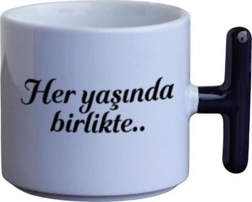 Happy Birthday Mesajlı Doğum Günü T Kupa Beyaz