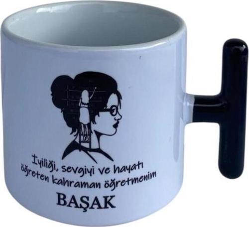 İsimli Öğretmen Kupası Beyaz