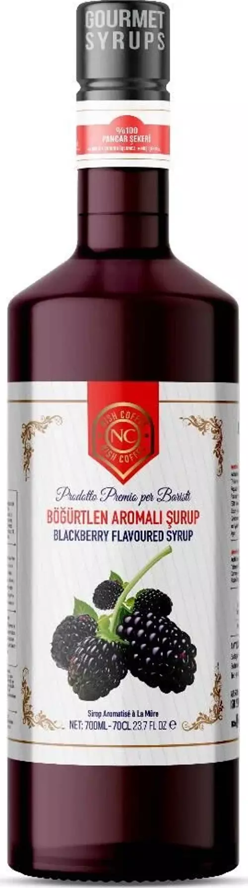 Nish Böğürtlen Aromalı Şurup 700 ML - Pet Şişe