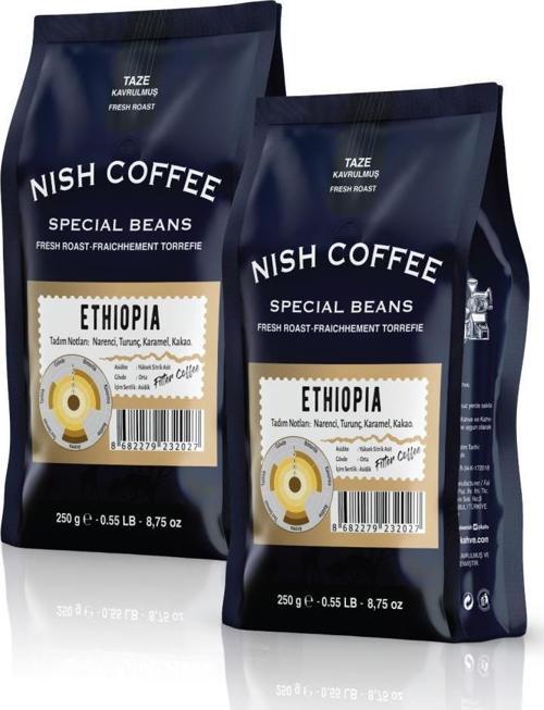 Nish Filtre Kahve Ethiopia 2 x 250 Gr