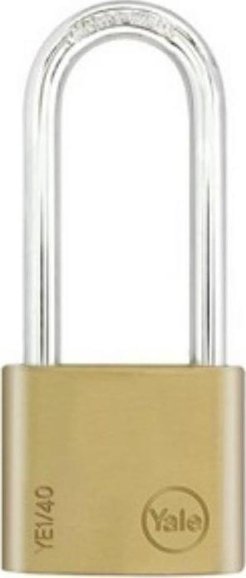 Yale essential 40 mm PRİNÇ uzun halka asma kilit buzdolabı kilidi
