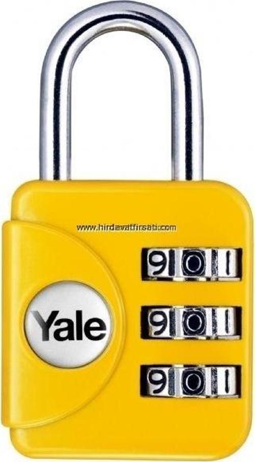 Yale geniş tip mini şifreli asma kilit