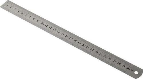 Çelik cetvel metre 30 cm