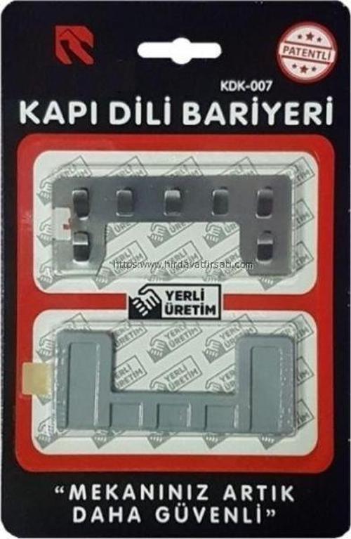 Çelik kapılar için kapı dili koruma bariyeri dil koruma