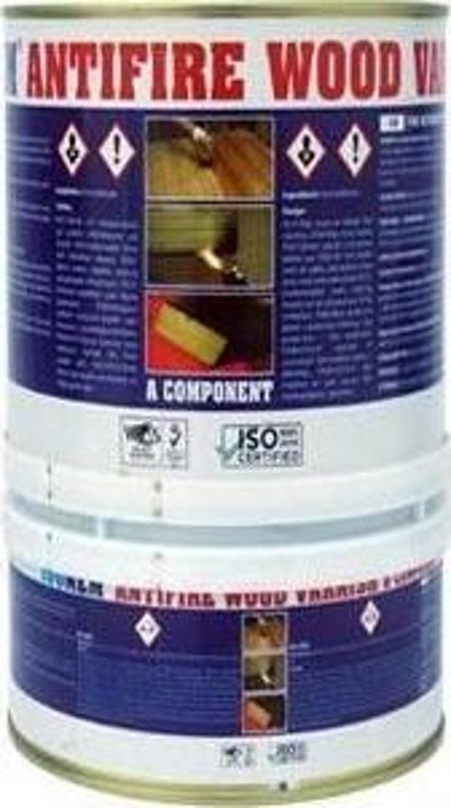 İsonem AntiFire Wood Varnish Yangın Geciktirici Ahşap Verniği 1.5 Kg