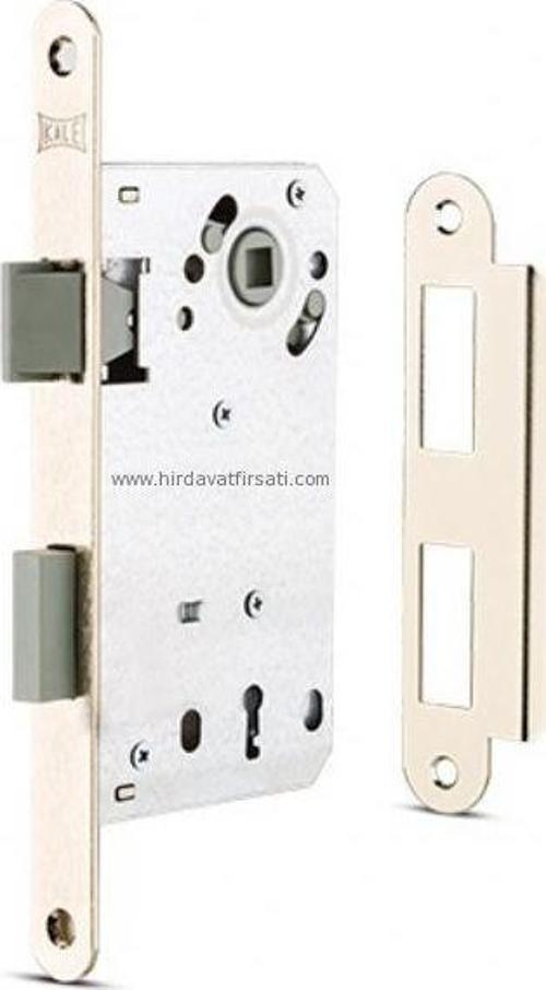Kale 221 nikel plastik dilli hafele tipi sessiz extra oda kapı kilidi