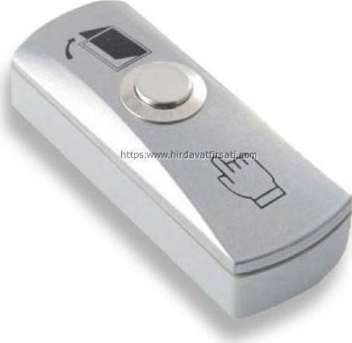 Marelli üstten takma yüzey tipi inox çıkış butonu geçiş kontrol sistemleri için