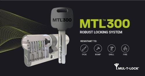 Mul-t-lock (multilock, multlock) integratör MTL300 MANDALLI TUZAKLI patentli anahtarlı barel