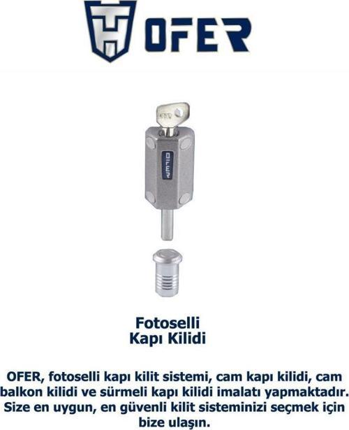 Ofer fotoselli kapılar için Güvenlikli emniyet kilidi YENİ TİP