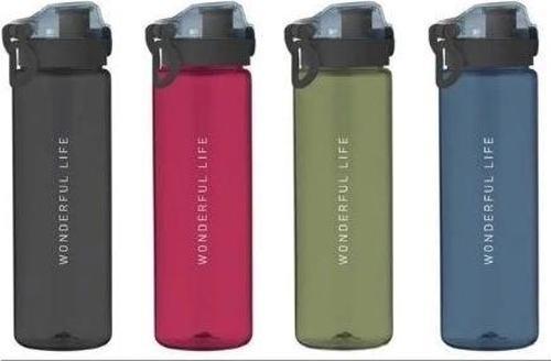 WONDERFULL SABLAJ DESENLİ TRİTAN SPORCU MATARA 500 Ml - MAVİ