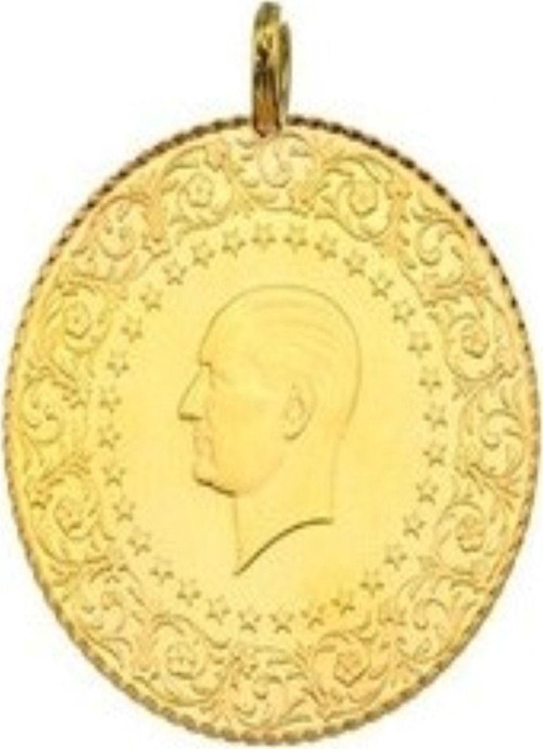 1 Adet Eski Tarihli Yarım Altın