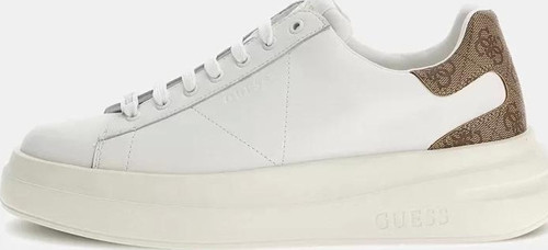 Erkek 4G Logolu Elba Beyaz Sneaker