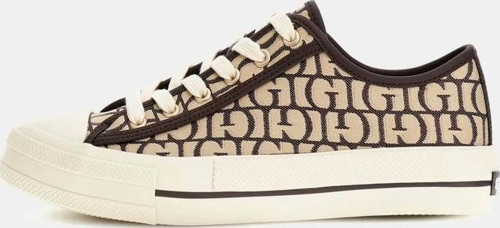 Kadın Kahverengi Carey Logolu Sneaker