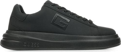 Erkek Siyah Elba Logolu Sneaker