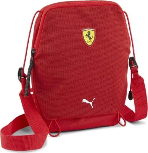 090662 Ferrari Portable Portable Unisex Çapraz Omuz Çantası Kırmızı