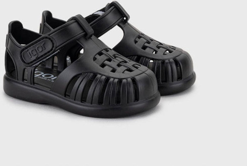 Tobby Solid Negro Black Çocuk Sandalet S10271-002