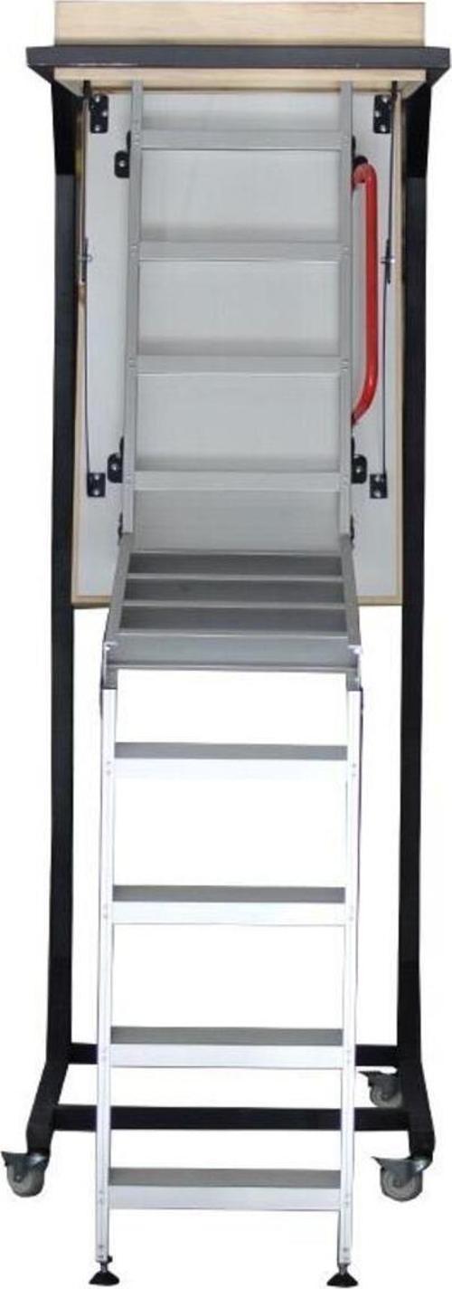 2Mm Alüminyum Katlanır Çatı Merdiveni 60X120 Cm