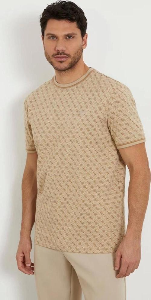 Erkek Tamamı 4G  Logolu T-Shirt