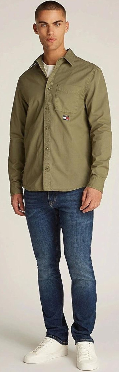 TJM REG WASHED TWILL SHIRT
