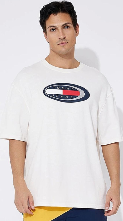 Erkek Kısa Kollu Beyaz T-Shirt