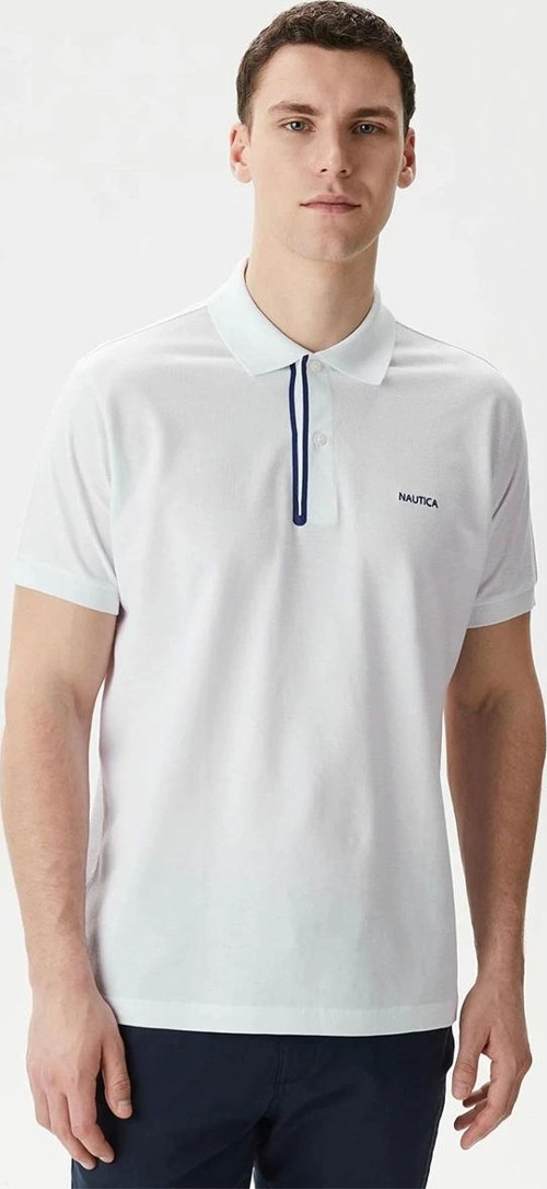 Erkek Beyaz Classıc Fıt Kısa Kollu Polo