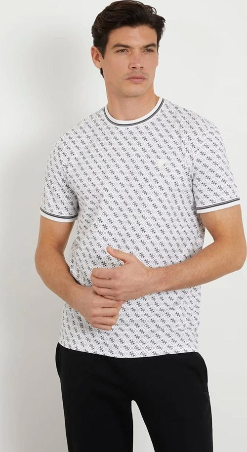 Erkek Tamamı 4G Logolu T-Shirt