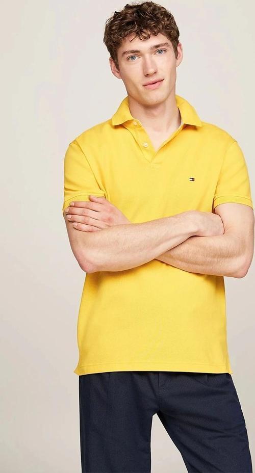 Erkek  1985 Regular Sarı Polo T-Shirt