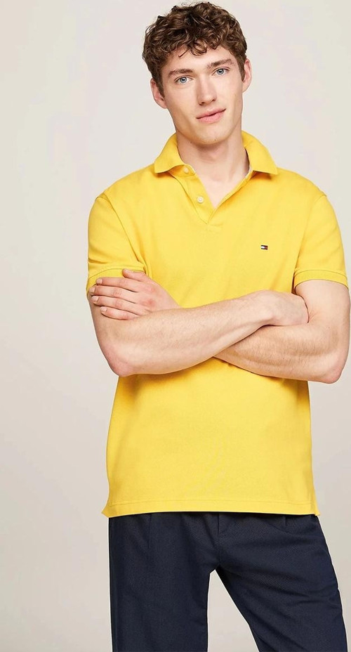 Erkek 1985 Regular Sarı Polo T-Shirt