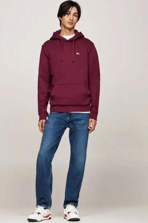 Erkek Bordo Sweatshirt