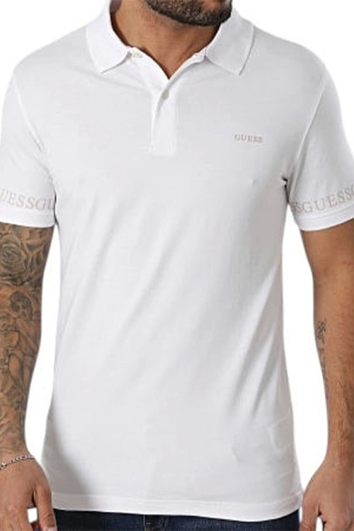 Erkek Beyaz Polo T-Shirt