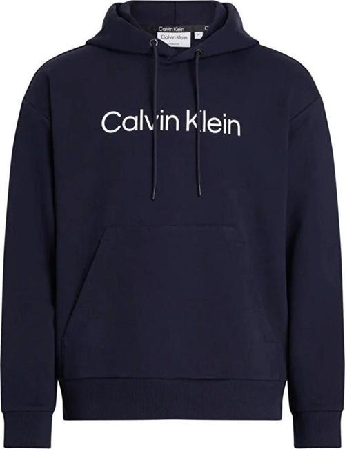 Erkek Lacivert Hero Logo Rahat Sweatshirt