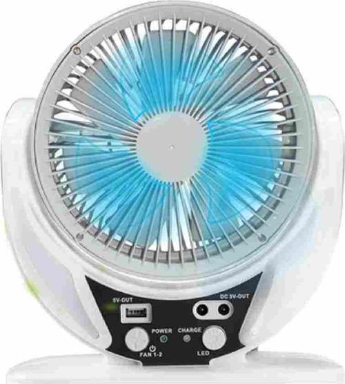 Led Işıklı Geniş Açılı Masaüstü Soğutma Fanı