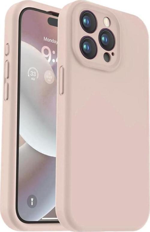 iPhone 15 Pro Kılıf Kamera Korumalı Lansman Silikon Kapak