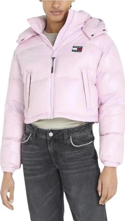 Kadın Alaska Toz Pembe Şişme Mont