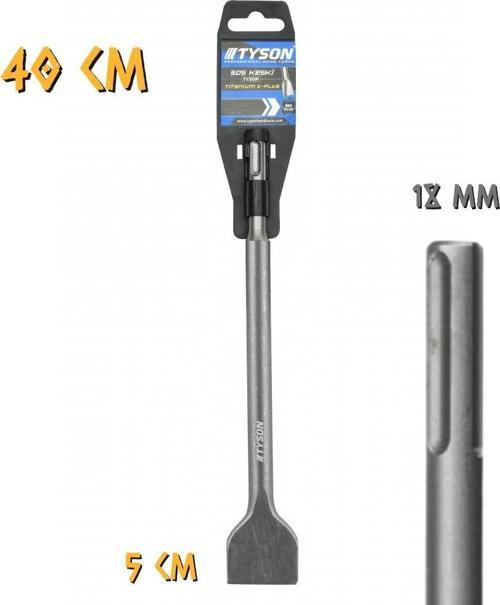 Tyson SDS Max Geniş Keski - 18x400x50 mm.