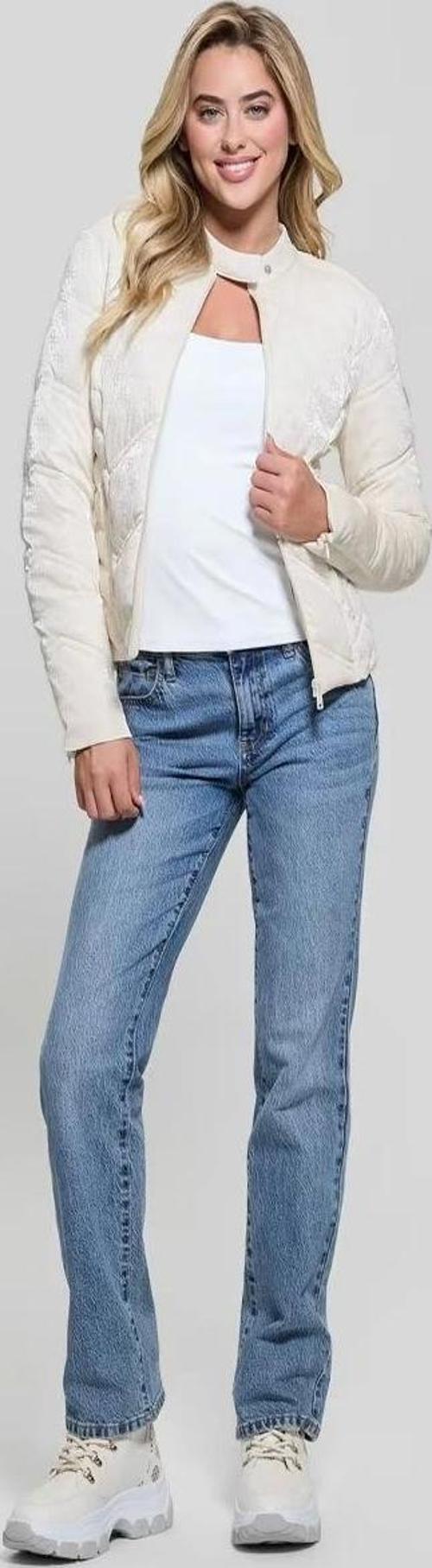 Kadın Beyaz Vona Ceket