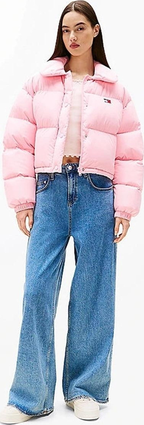 Kadın Pembe Şişme Mont