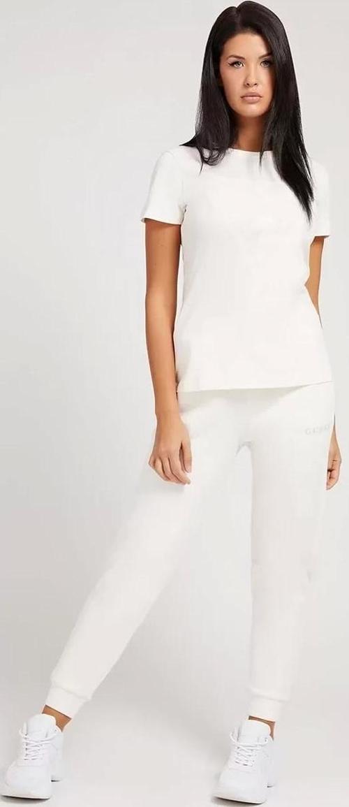 Önde Logolu T-Shirt Beyaz