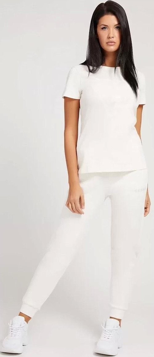 Önde Logolu T-Shirt Beyaz