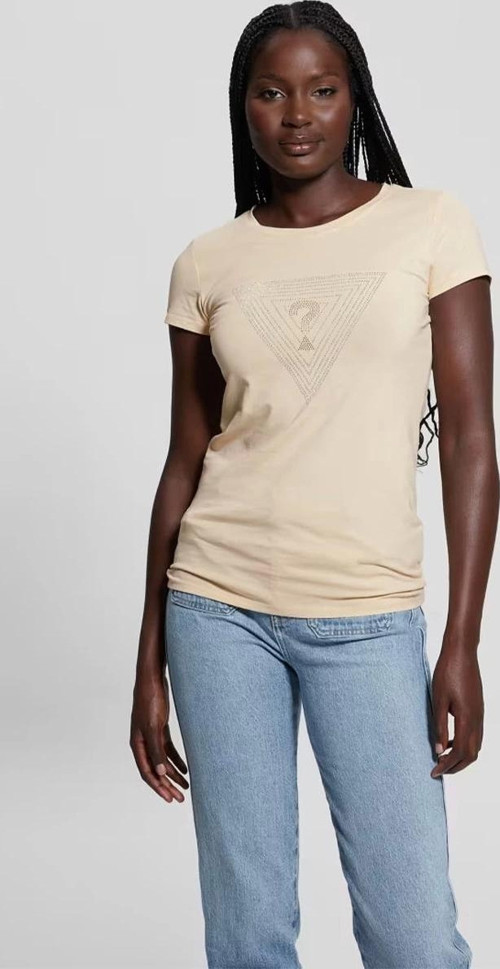 Kadın Üçgen Logolu T-Shirt