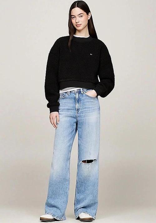 Teddy Polar Büyük Boy Sweatshirt