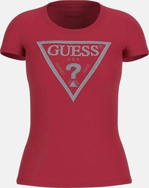 Kadın Kırmızı Logolu T-Shirt