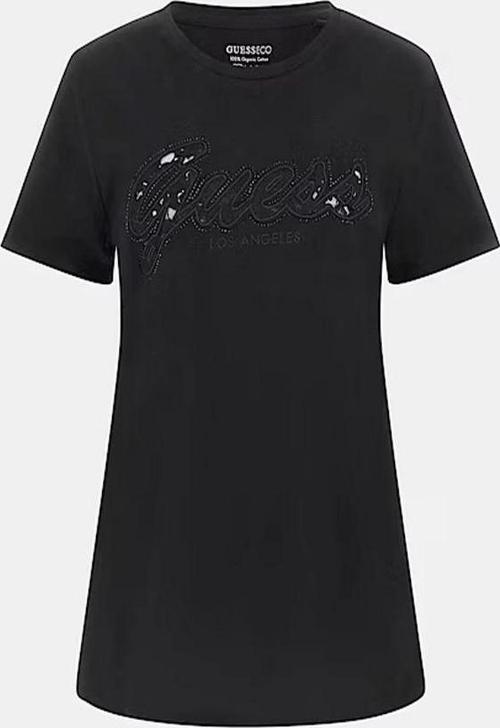 Kadın Siyah Logolu T-Shirt